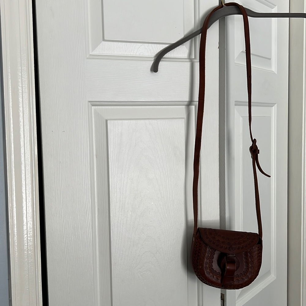 Mini Brown Leather Bag